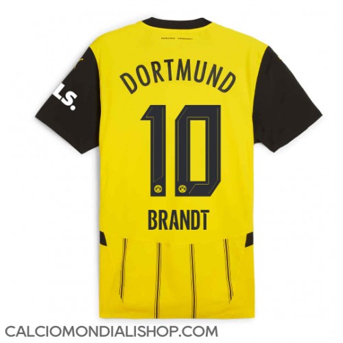 Maglie da calcio Borussia Dortmund Julian Brandt #10 Prima Maglia 2024-25 Manica Corta